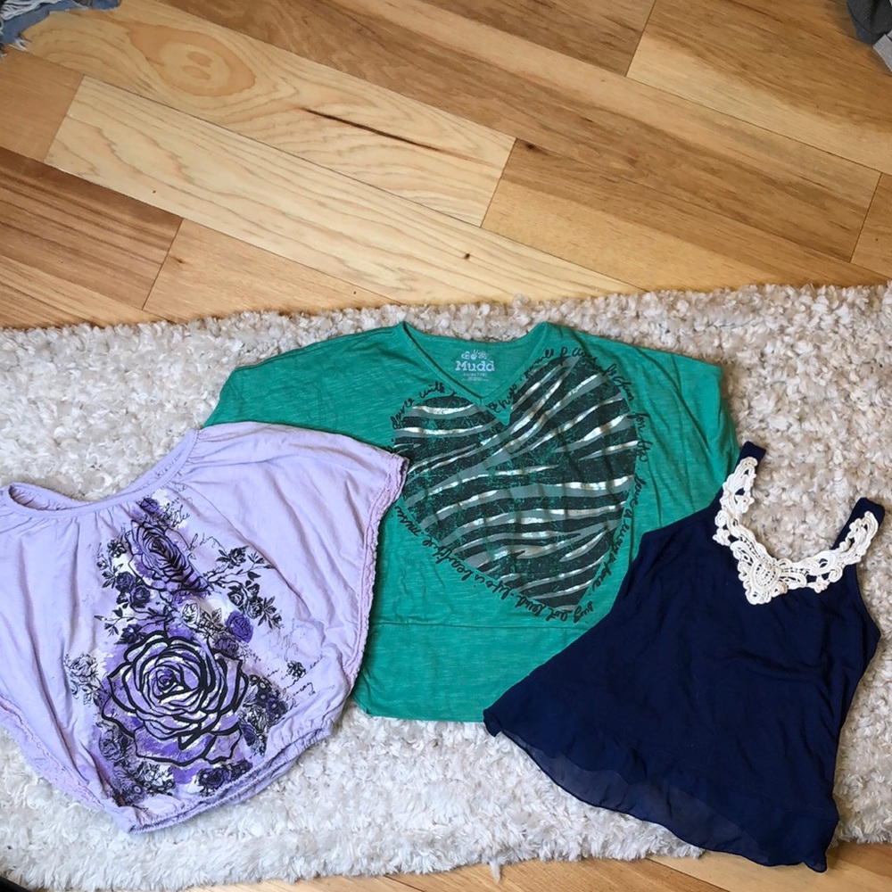 Cute dressy crop tops + tank✨